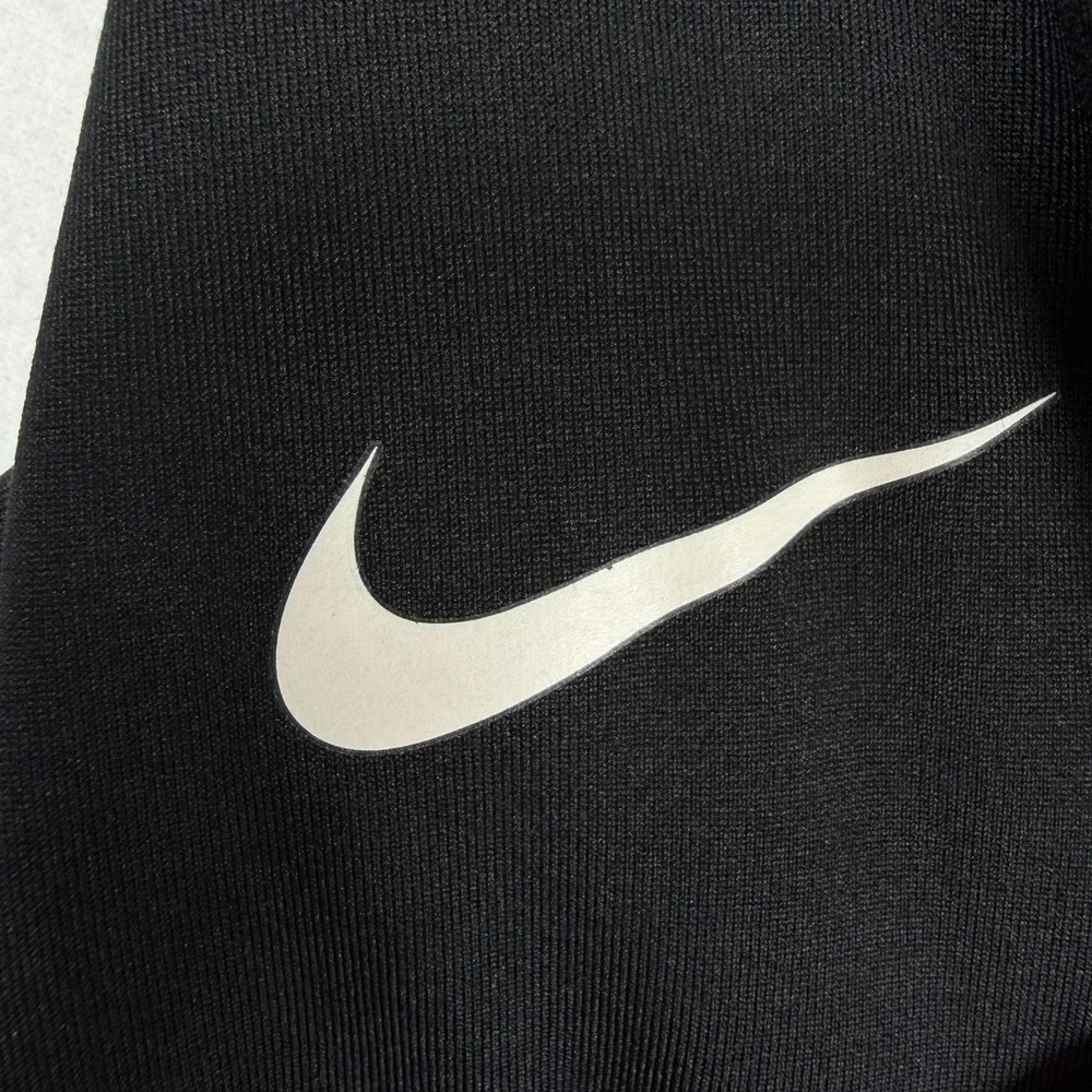 Nike Pro Dri-FIT Womens Black Cowl Neck Long Sleeve Training Top 485381-010 L